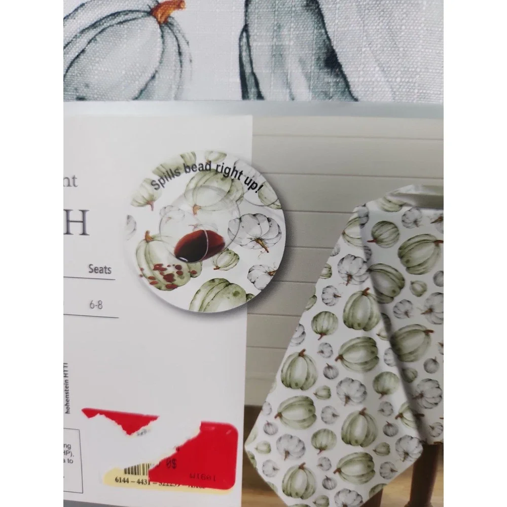 NEW-Colordrift THANKSGIVING Tablecloth 60